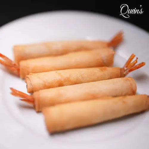 Prawns Spring Rolls (500 gms) | 28–32 Pcs – Crispy & Juicy Bites Queins's
