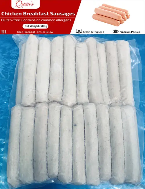 Chicken Breakfast Sausages (500 gms) Queins's