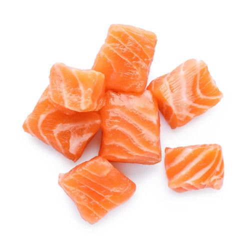 Salmon Chunks – 500g (Skinless, Premium Cut) Quein's