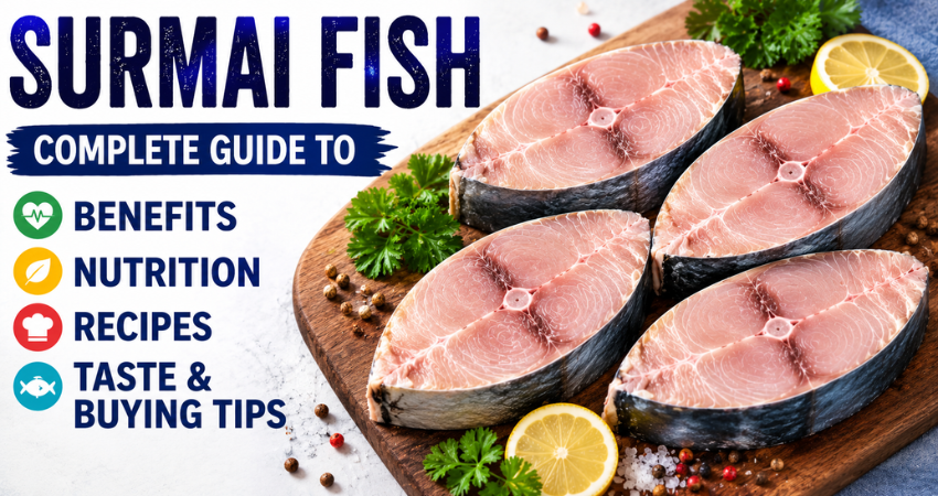 Surmai Fish: Complete Guide to Benefits, Nutrition, Recipes, Taste & Buying Tips