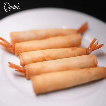 Prawns Spring Rolls (500 gms) | 28–32 Pcs – Crispy & Juicy Bites Queins's