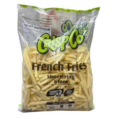 CrispCo French Fries – Straight Cut 9mm (2.5 kg)