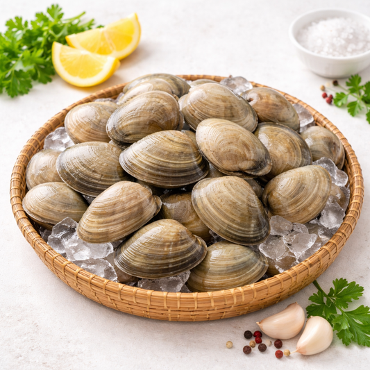 Whole Clams | Cleaned & Ready to Cook